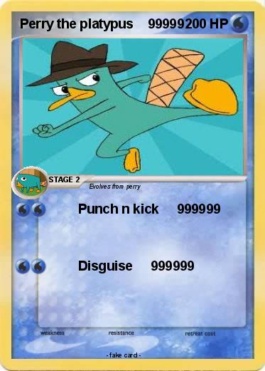 Pokemon Perry the platypus    99999