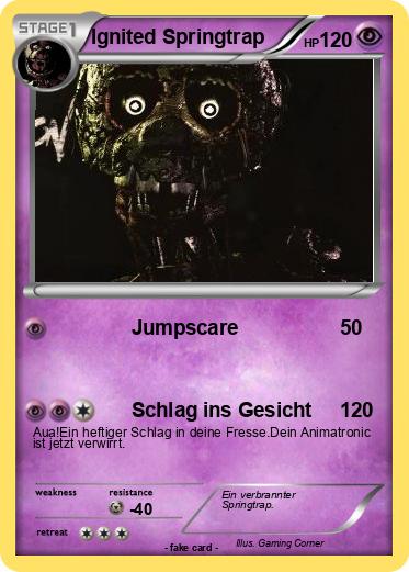 Pokemon Ignited Springtrap