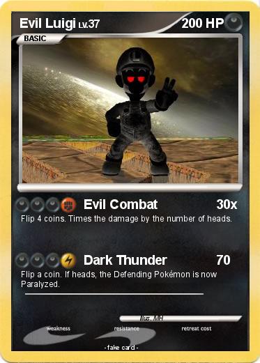 Pokemon Evil Luigi
