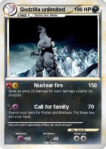 Pokemon Godzilla unlimited