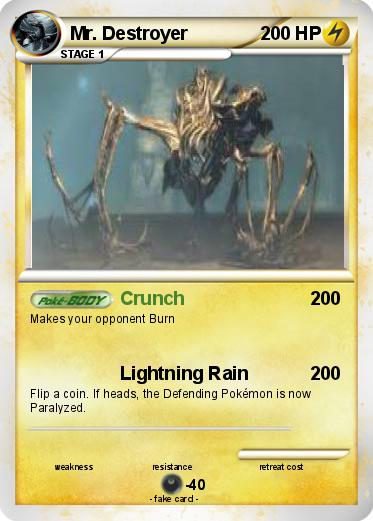Pokemon Mr. Destroyer