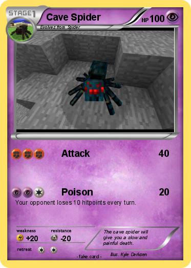 Pokemon Cave Spider