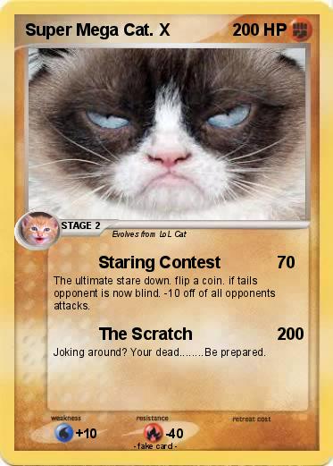 Pokemon Super Mega Cat. X