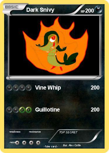 Pokemon Dark Snivy