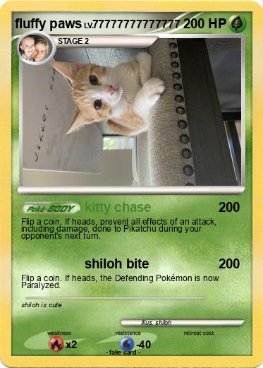 Pokemon fluffy paws