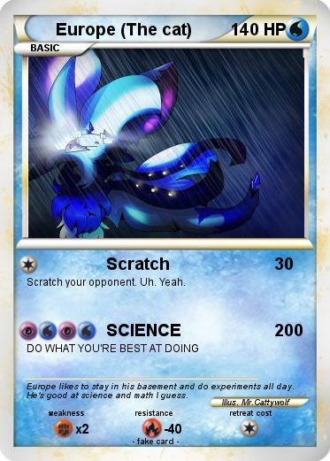 Pokemon Europe (The cat)