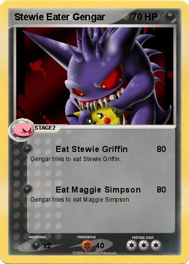 Pokemon Stewie Eater Gengar