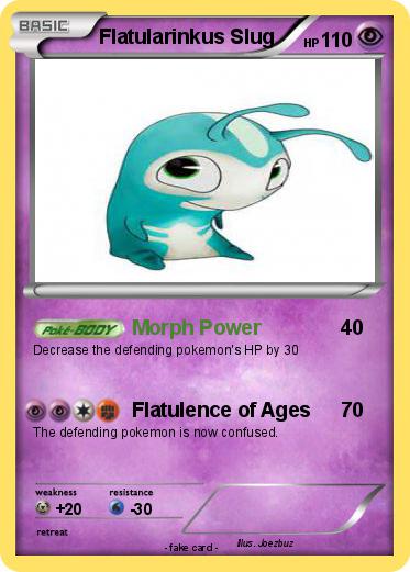 Pokemon Flatularinkus Slug
