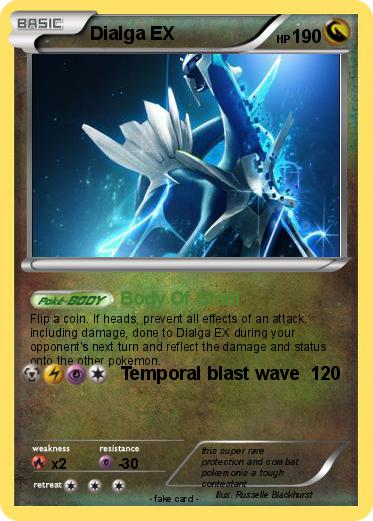 Pokemon Dialga EX