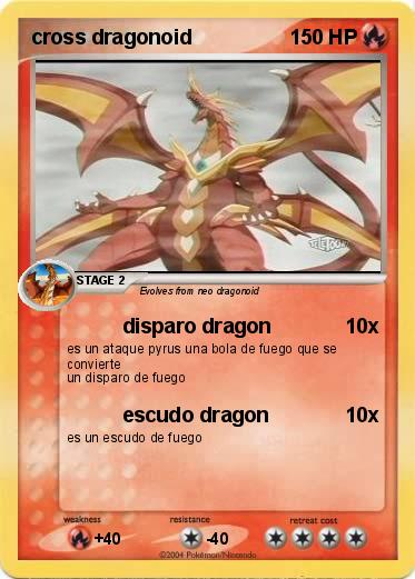 Pokemon cross dragonoid