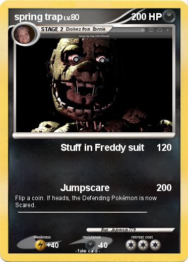 Pokemon spring trap