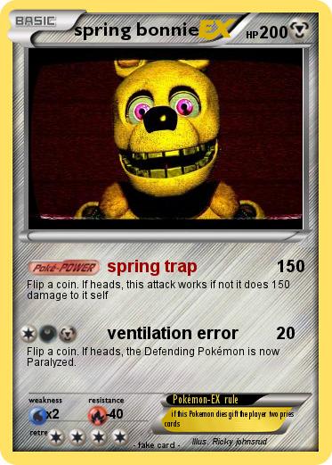 Pokemon spring bonnie