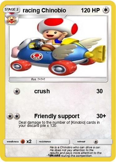 Pokemon racing Chinobio