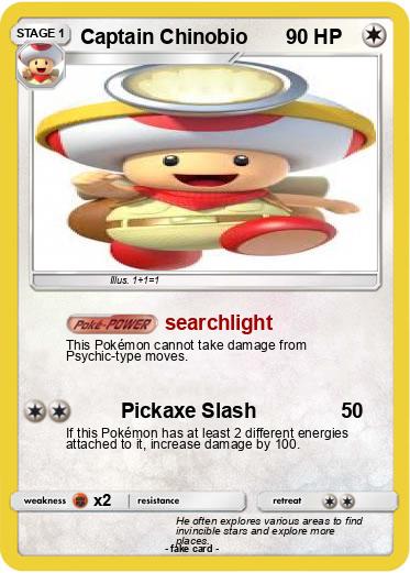 Pokemon Captain Chinobio