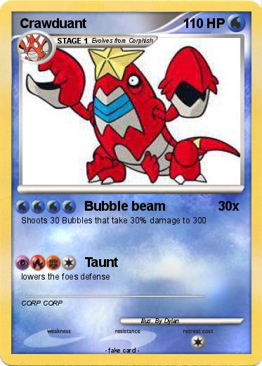Pokemon Crawduant
