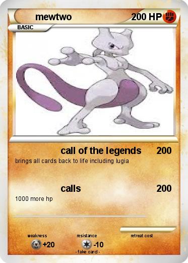 Pokemon mewtwo