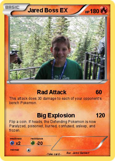 Pokemon Jared Boss EX Pokemon Jared Boss EX