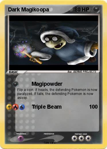 Pokemon Dark Magikoopa