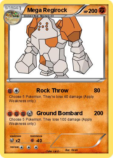 Pokemon Mega Regirock