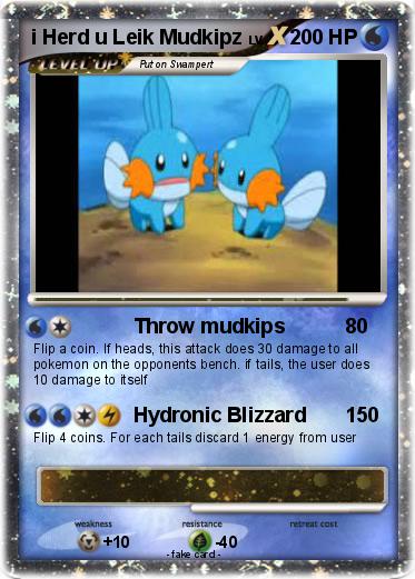 Pokemon i Herd u Leik Mudkipz