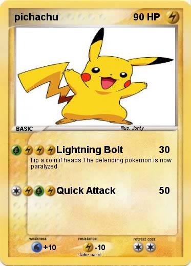 Pokemon pichachu