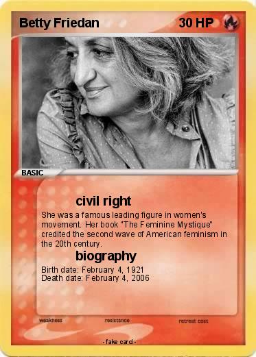 Pokemon Betty Friedan