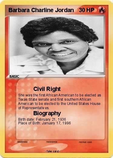 Pokemon Barbara Charline Jordan