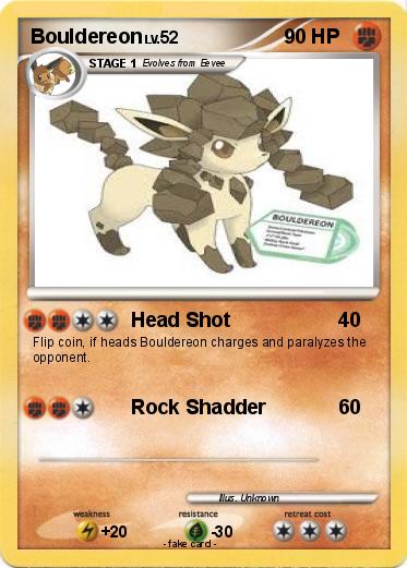Pokemon Bouldereon