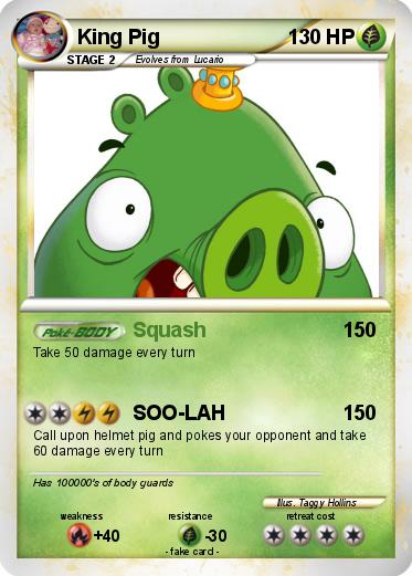 Pokemon King Pig