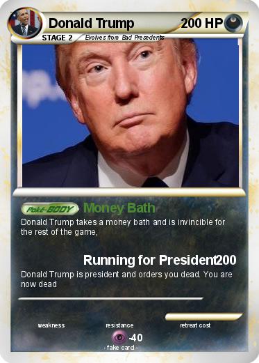Pokemon Donald Trump
