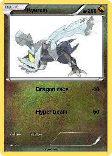 Pokemon Kyurem