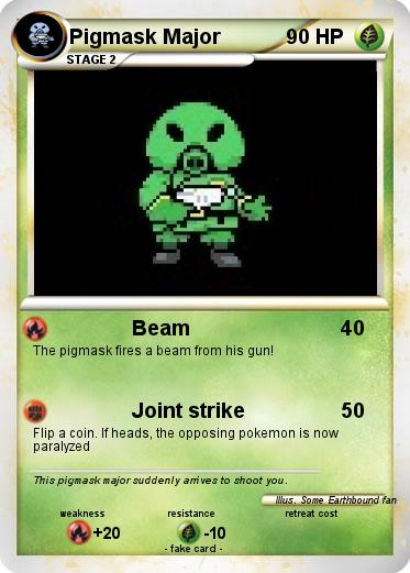 Pokemon Pigmask Major