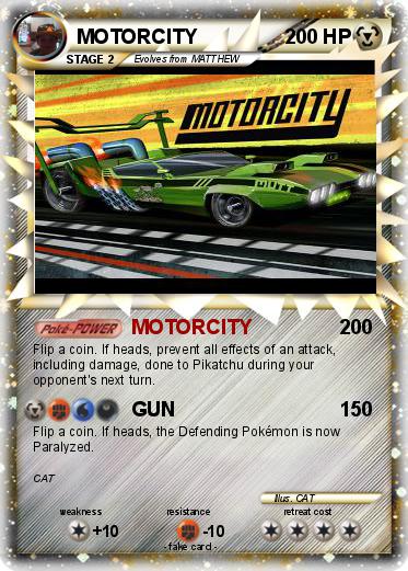 Pokemon MOTORCITY