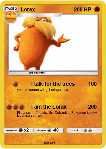 Pokemon Lorax