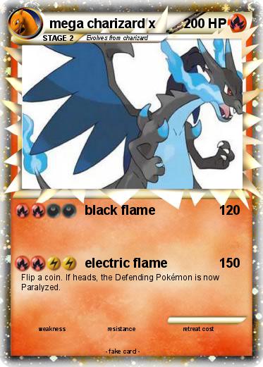 Pokemon mega charizard x