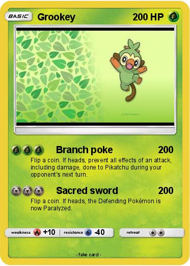 Pokemon Grookey