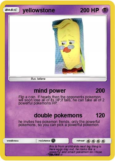 Pokemon yellowstone
