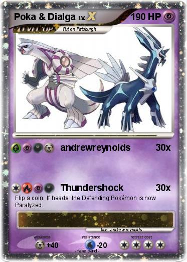 Pokemon Poka & Dialga