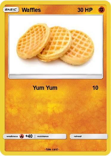 Pokemon Waffles