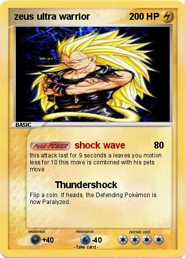 Pokemon zeus ultra warrior