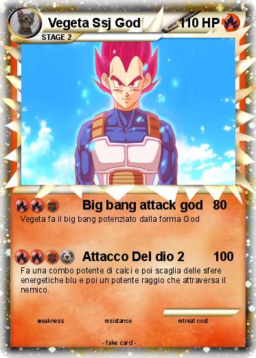 Pokemon Vegeta Ssj God