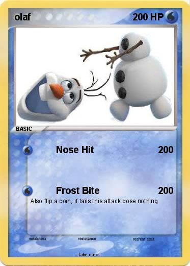 Pokemon olaf