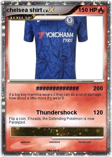 Pokemon chelsea shirt