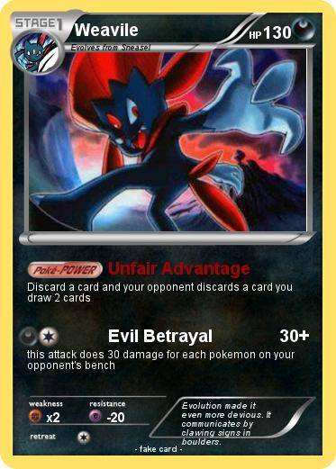Pokemon Weavile