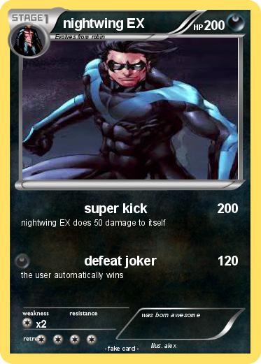 Pokemon nightwing EX