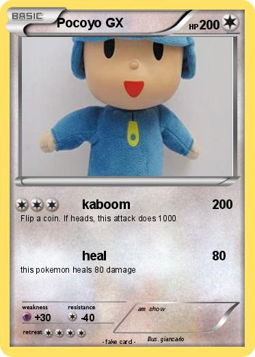 Pokemon Pocoyo GX