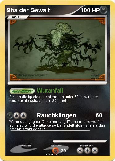 Pokemon Sha der Gewalt