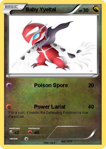 Pokemon Baby Yyeltal