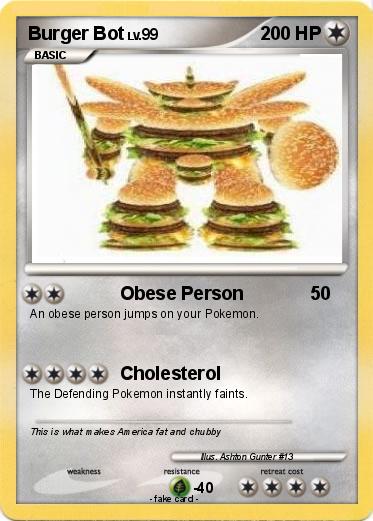 Pokemon Burger Bot
