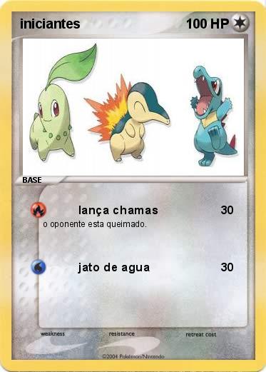 Pokemon iniciantes
